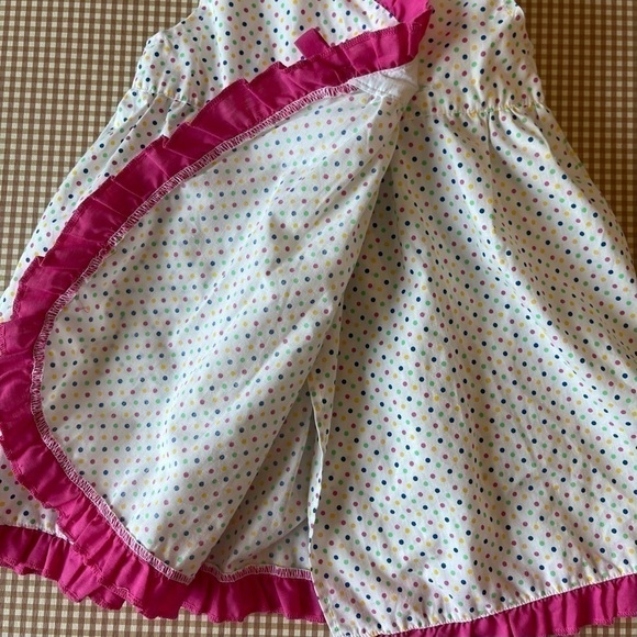 Toffee Apple polka dots multicolor dress.
Size 18months - Picture 4 of 10